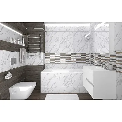 Милос Декор мозаичный микс MM60158 20х60 - картинка 2