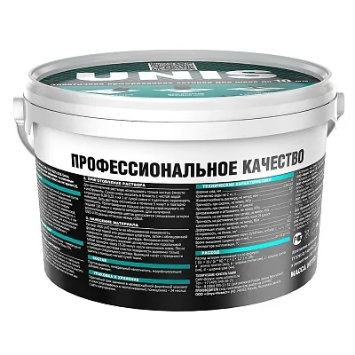 Цементно-полимерная армированная затирка для швов UNIS U-70, 2кг - картинка 2