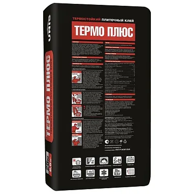 Термостойкий плиточный клей Юнис Термо Плюс, 25 кг - �������� 2